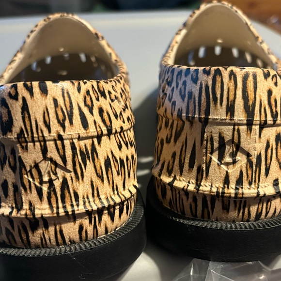 SPERRY'S Original Float Boat Shoe Leopard Men 7 Women 9 STS86563 NWOT - Picture 3 of 16